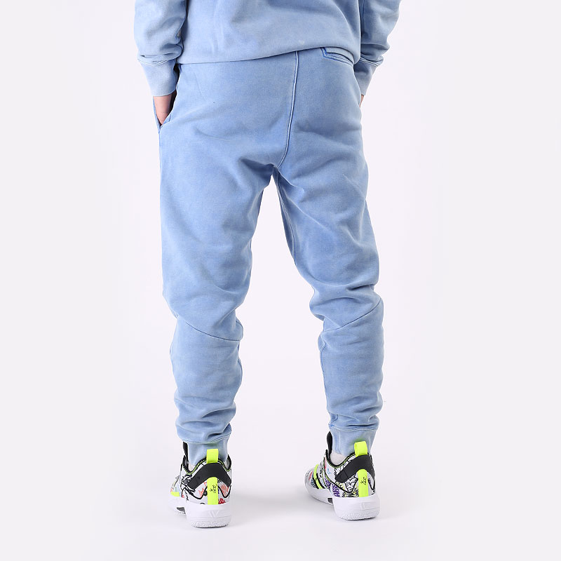 мужские голубые брюки Jordan Flight Fleece Pant CK6470-403 - цена, описание, фото 5